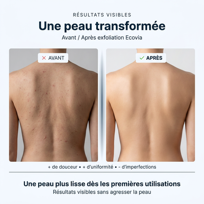 Serviette de douche exfoliante Ecovia